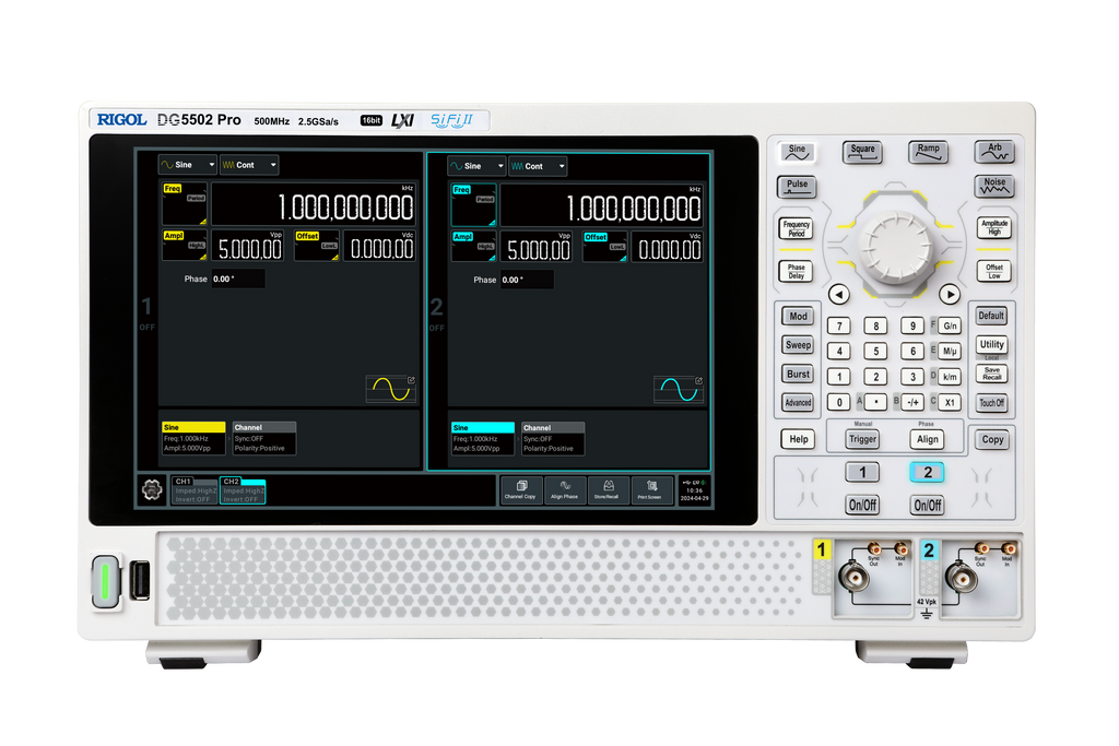 Tektronix AFG31021 Generatore di funzioni 0.000001 Hz - 25 MHz 1 canale Tektronix AFG31021 Generatore di funzioni 0.000001 Hz - 25 MHz 1 canale