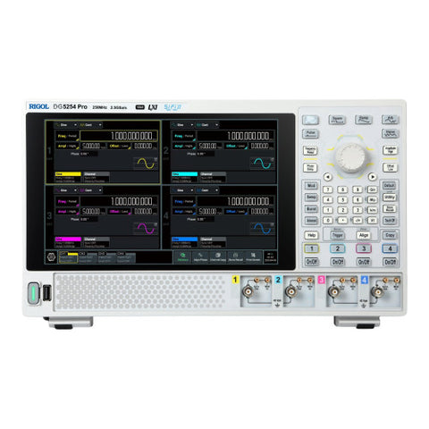 Generatore di funzione Rigol DG5254 Pro: 250 MHz bandwidth 4 CHs