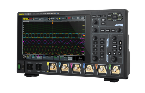 Oscilloscopio Rigol  MHO5106   1 GHz, 4 GSa/s, 12-bit, 6+16CH - Rigol Italia