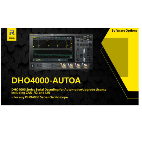 DHO4000-AUTOA CAN-FD/LIN bus triggering and analysis options - Rigol Italia