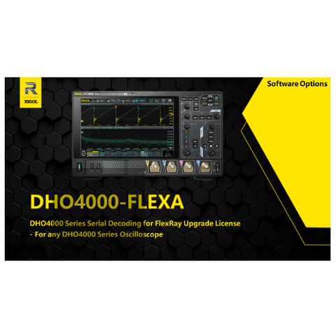DHO4000-FLEXA FlexRay Serial Bus Triggering and Analysis Options - Rigol Italia