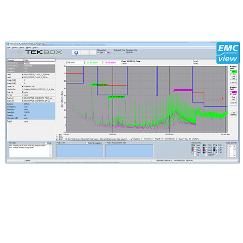 TekBox EMCVIEW PC SOFTWARE FOR EMC PRE-COMPLIANCE TESTING - Rigol Italia