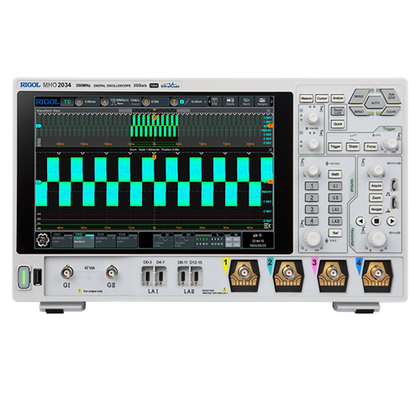 Oscilloscopio Rigol MHO2034 350 MHz, 2 GSa/s, 12-bit, 4+16CH - Rigol Italia