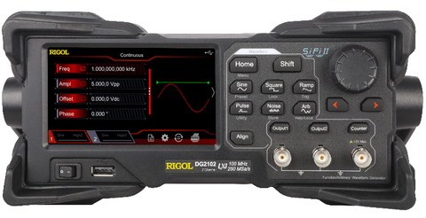 Generatore di funzione Rigol DG2072 70MHz 2 Canali - Rigol Italia