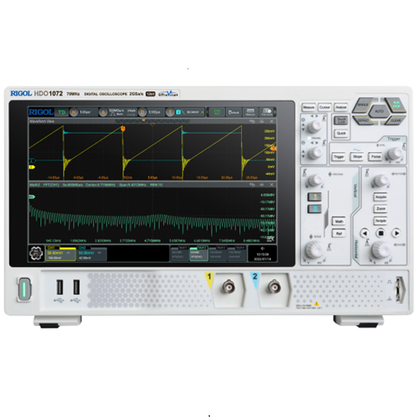 Oscilloscopio Rigol  HDO1072 70 MHz, 1 GSa/s, 50 Mpts, 2CH DHO - Rigol Italia