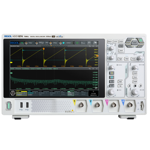 Oscilloscopio Rigol  HDO1074 70 MHz, 2 GSa/s, 50 Mpts, 4CH - Rigol Italia