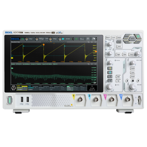 Oscilloscopio Rigol  HDO1104 100 MHz, 2 GSa/s, 50 Mpts, 4CH - Rigol Italia